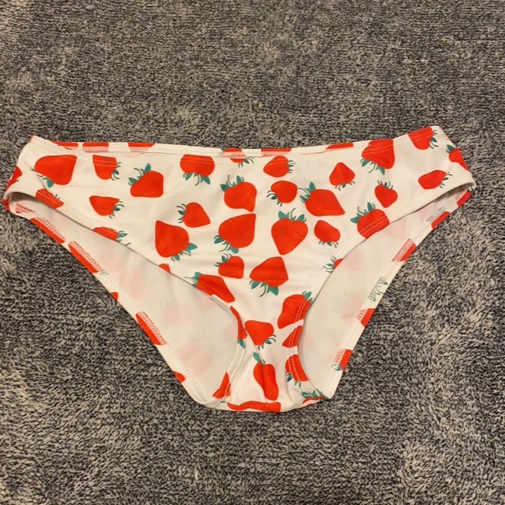 Shein Strawberry Bikini Bottoms